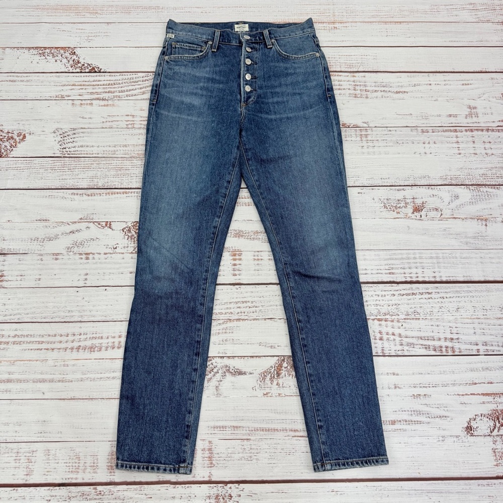 Citizens of Humanity Women’s Size 26 Olivia High Rise Slim Ankle Stretch Jeans - Picture 9 of 16